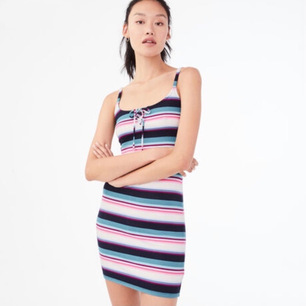 Aeropostale seriously soft striped dress